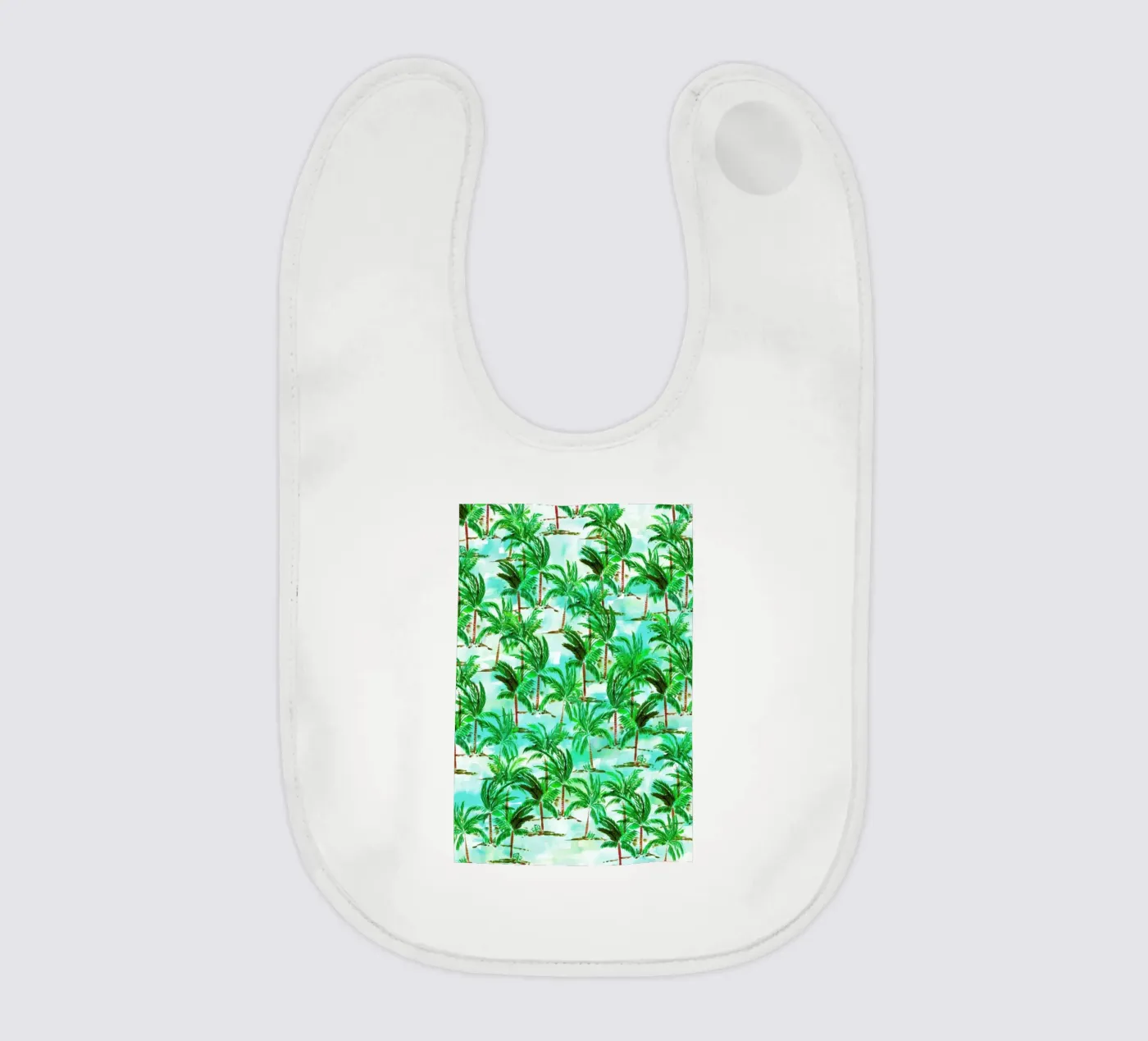 Palm Tree baby slabbetje van Amy Sia