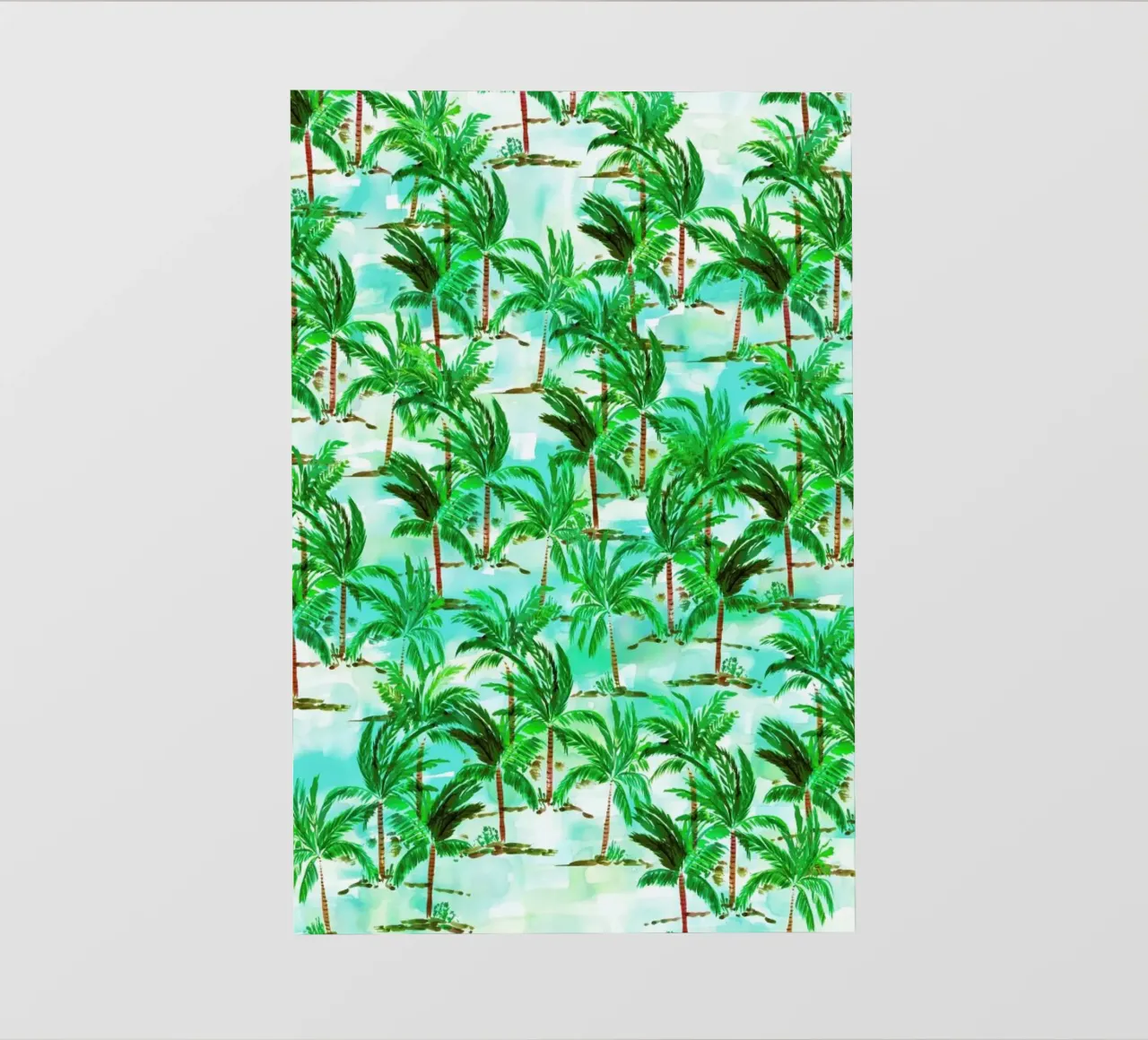 Palm Tree telo in pvc da Amy Sia