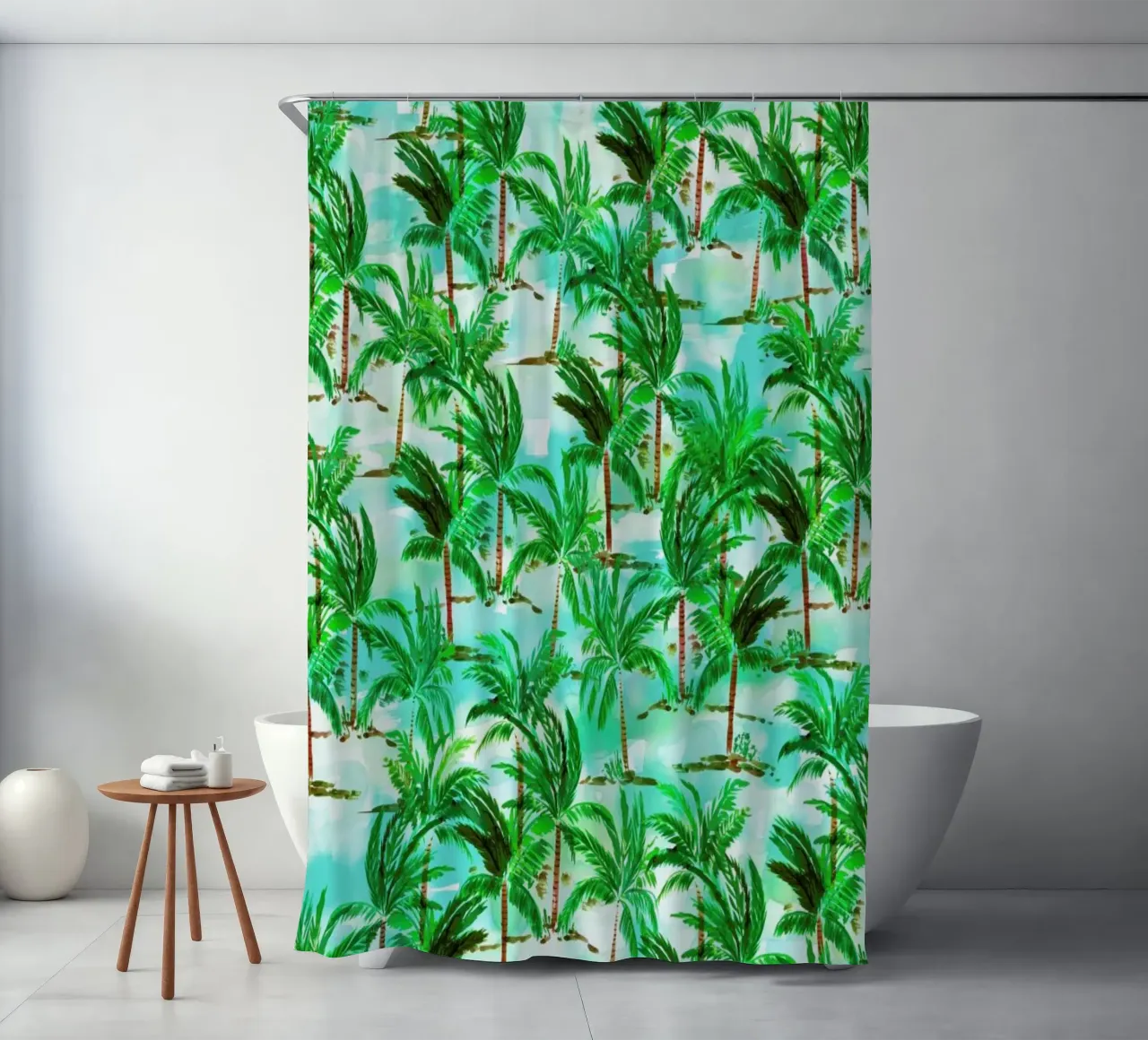 Palm Tree Duschvorhang von Amy Sia