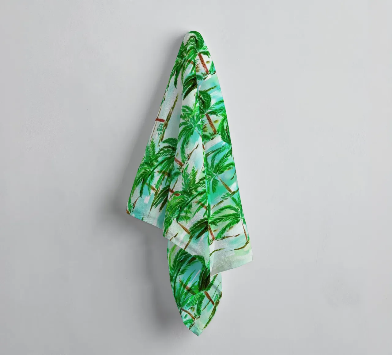Palm Tree towel by Amy Sia