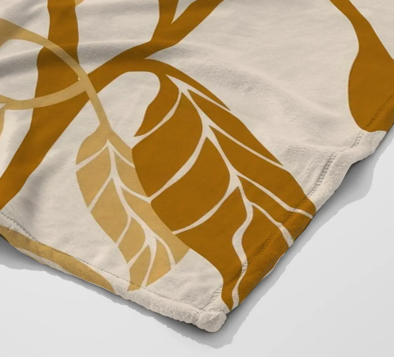 Fiori d'oro coperta in pile da Artie Shifa