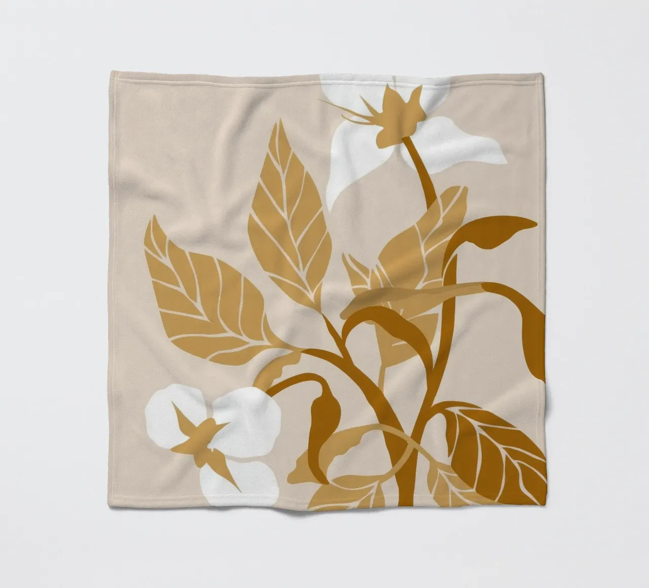 Fiori d'oro coperta in pile da Artie Shifa
