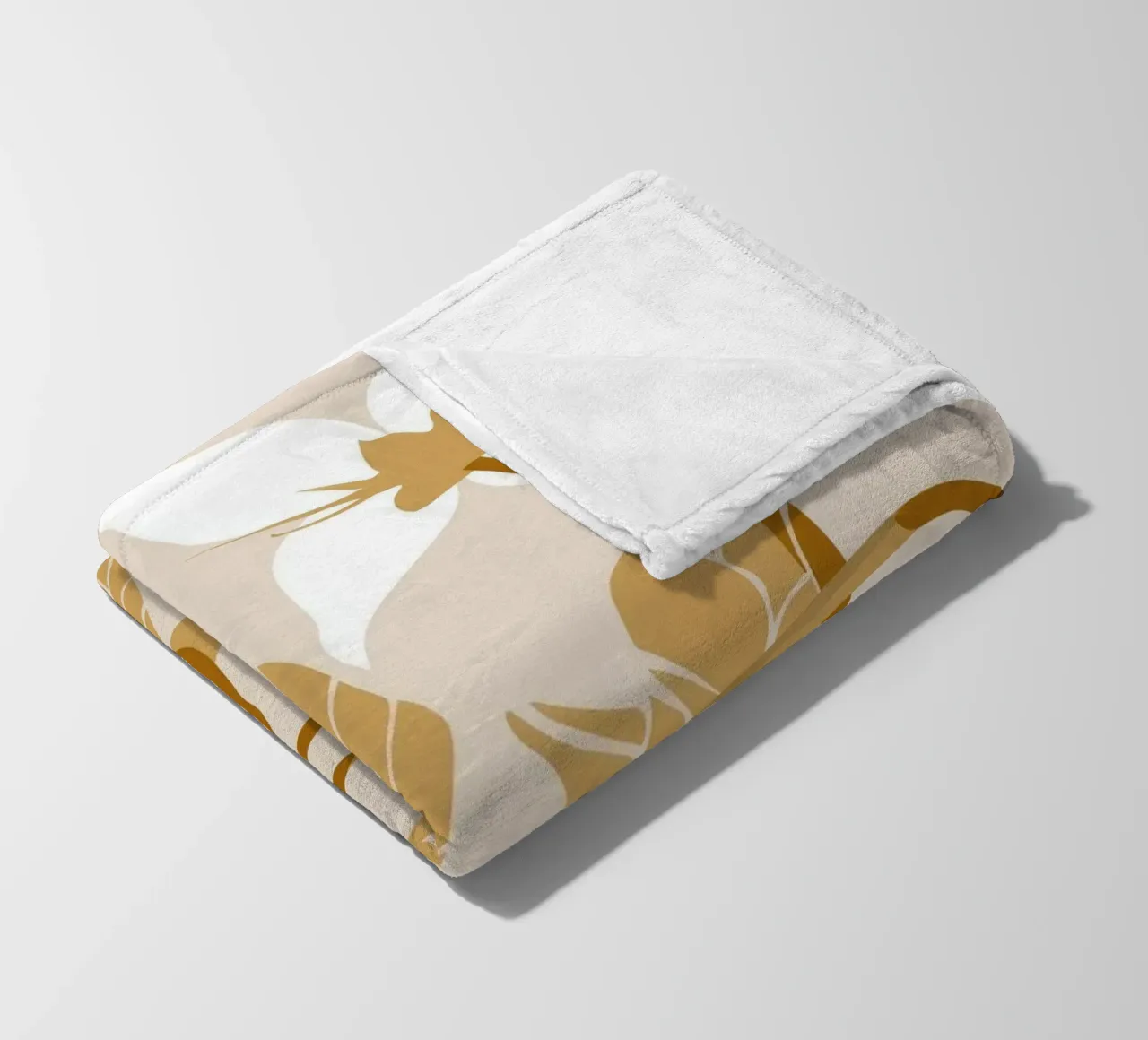 Fiori d'oro coperta in pile da Artie Shifa