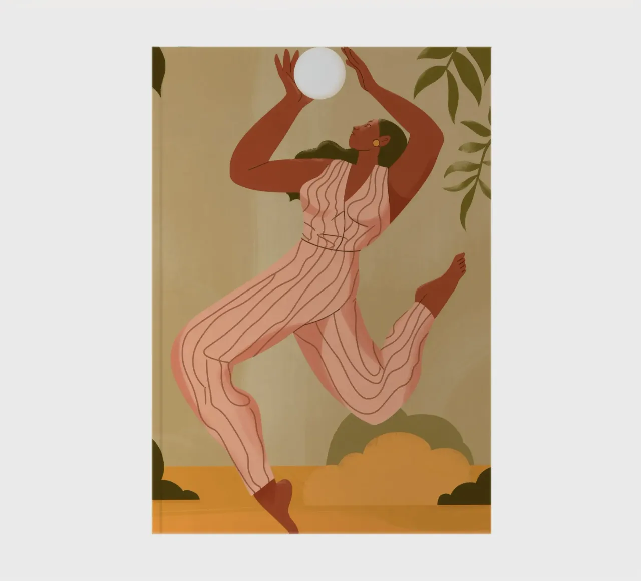 Graceful Movement notebook by Artie Shifa