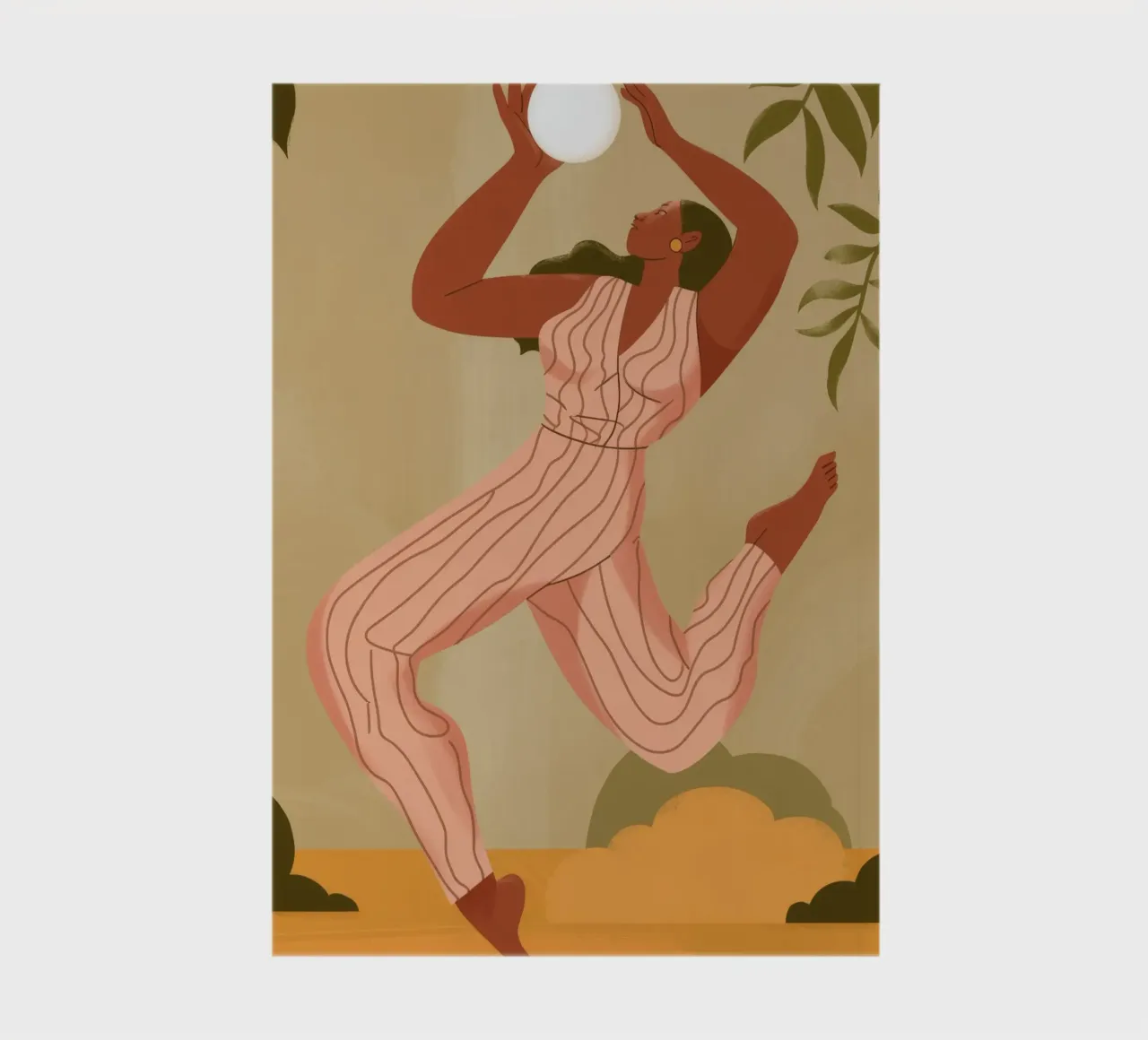 Graceful Movement notebook by Artie Shifa