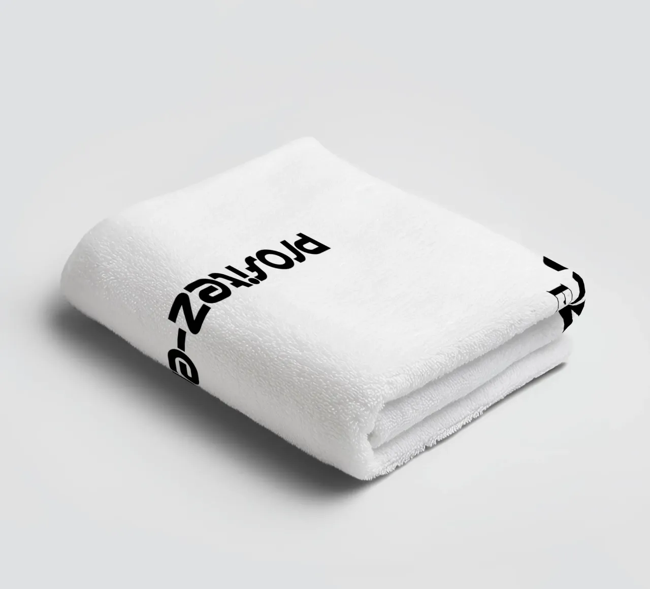 La Vie Est Belle Profitez-en asciugamano da bagno da YV TYPOGRAPHY