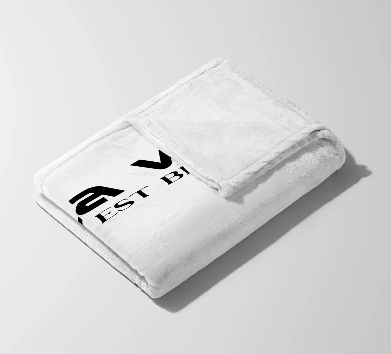 La Vie Est Belle Profitez-en coperta in pile da YV TYPOGRAPHY