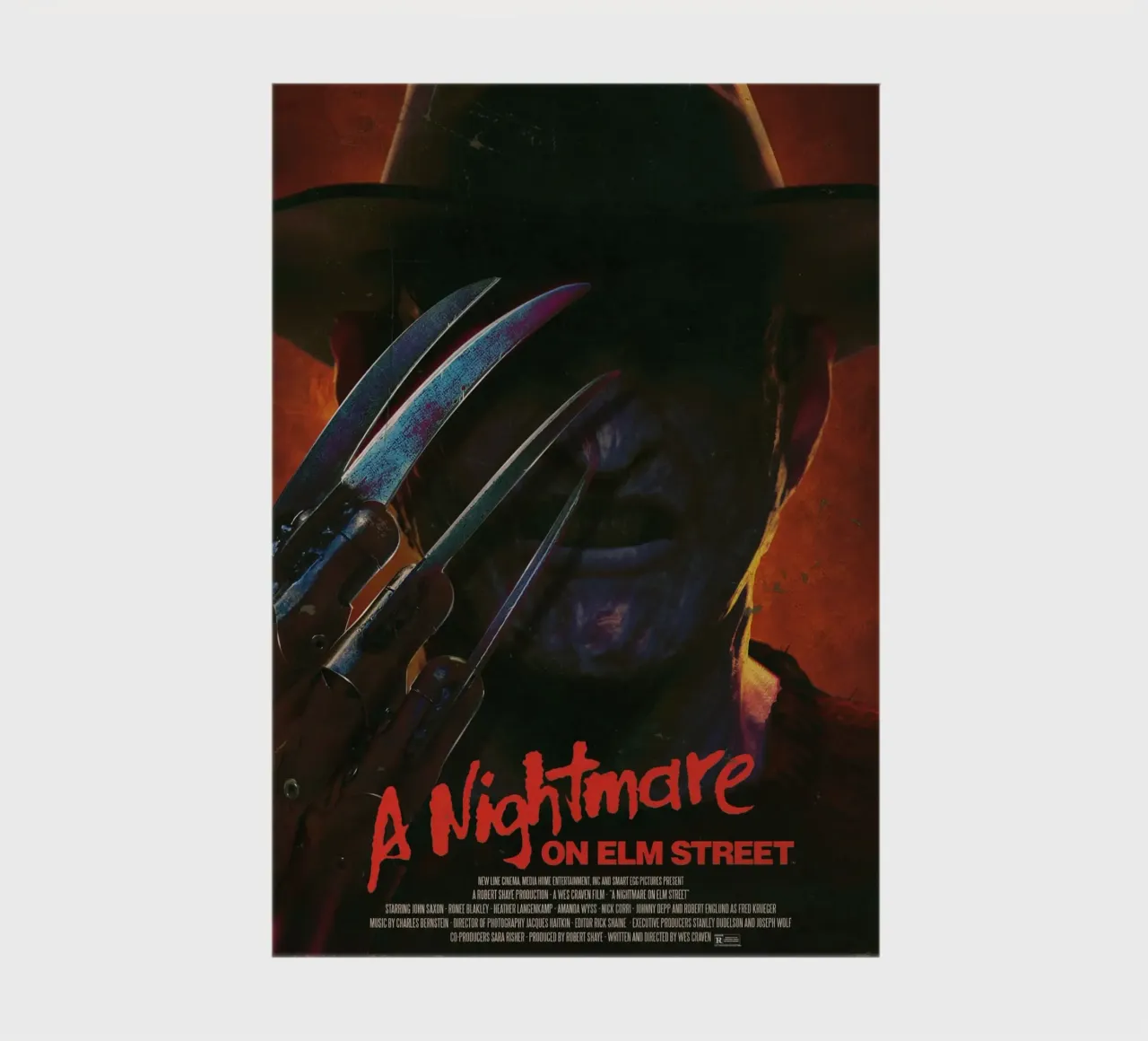 Nightmare on Elm Street movie poster notebook by 🎁 ARTVI-SHOP