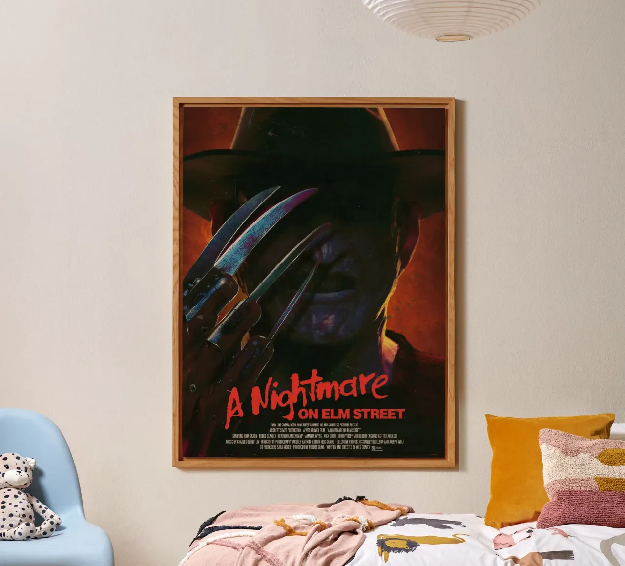 Nightmare on Elm Street movie poster alu-dibond by 🎁 ARTVI-SHOP