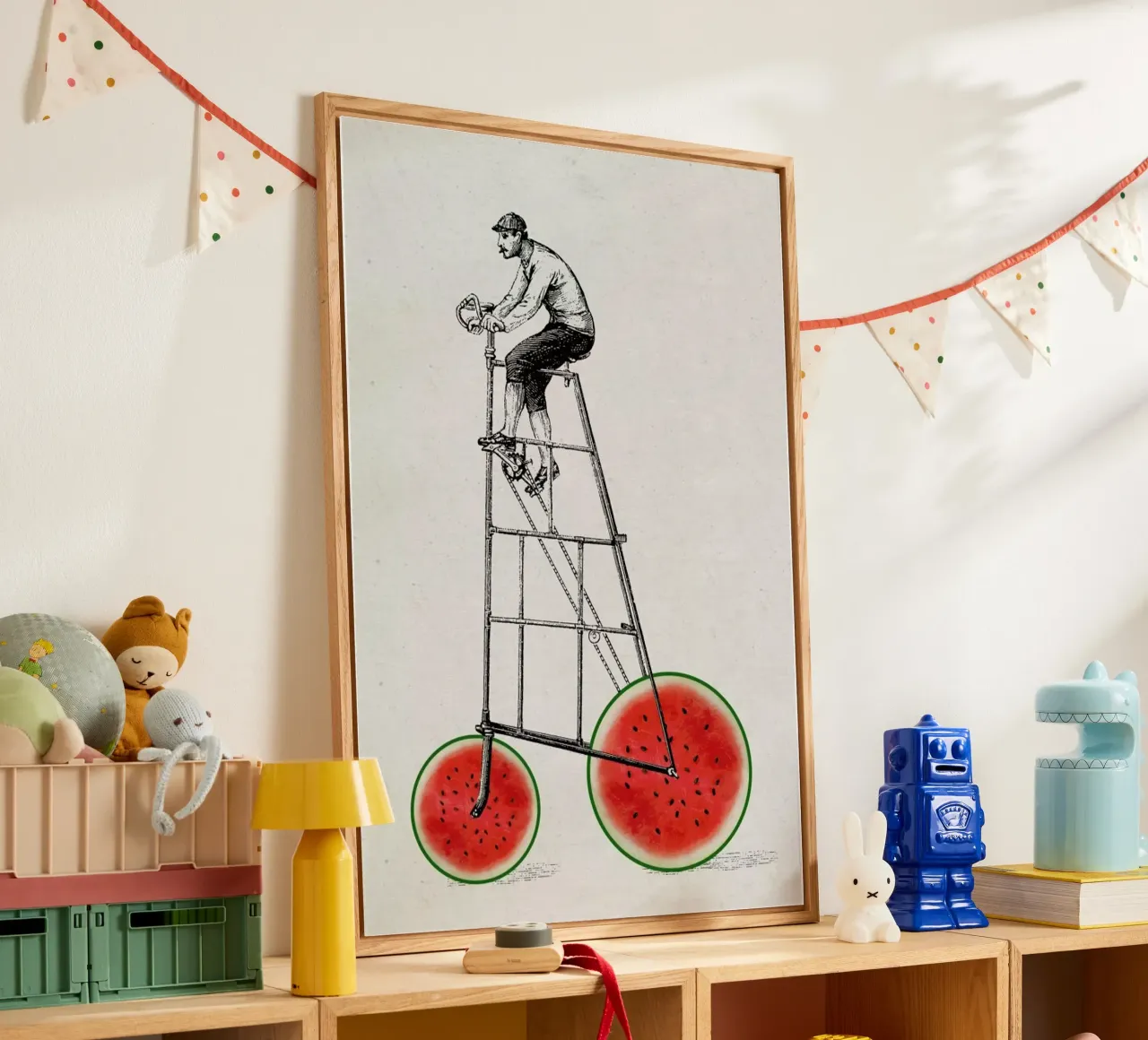 Melonenradler plexiglass da Amy & Kurt