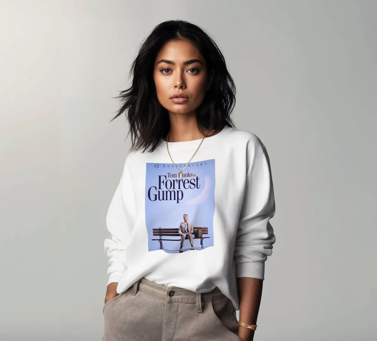Forrest Gump movie poster felpa da 🎁 NOBELART