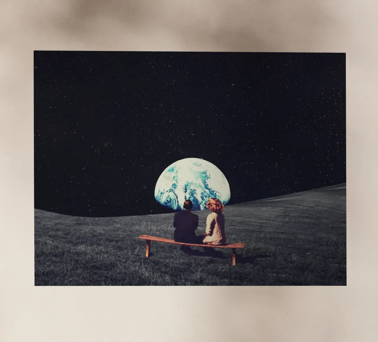 We Used to Live There Horizontal version pellicola backlit da Frank Moth