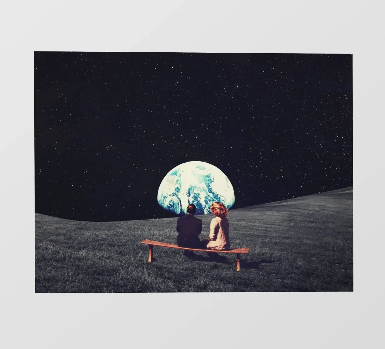 We Used to Live There Horizontal version pellicola backlit da Frank Moth