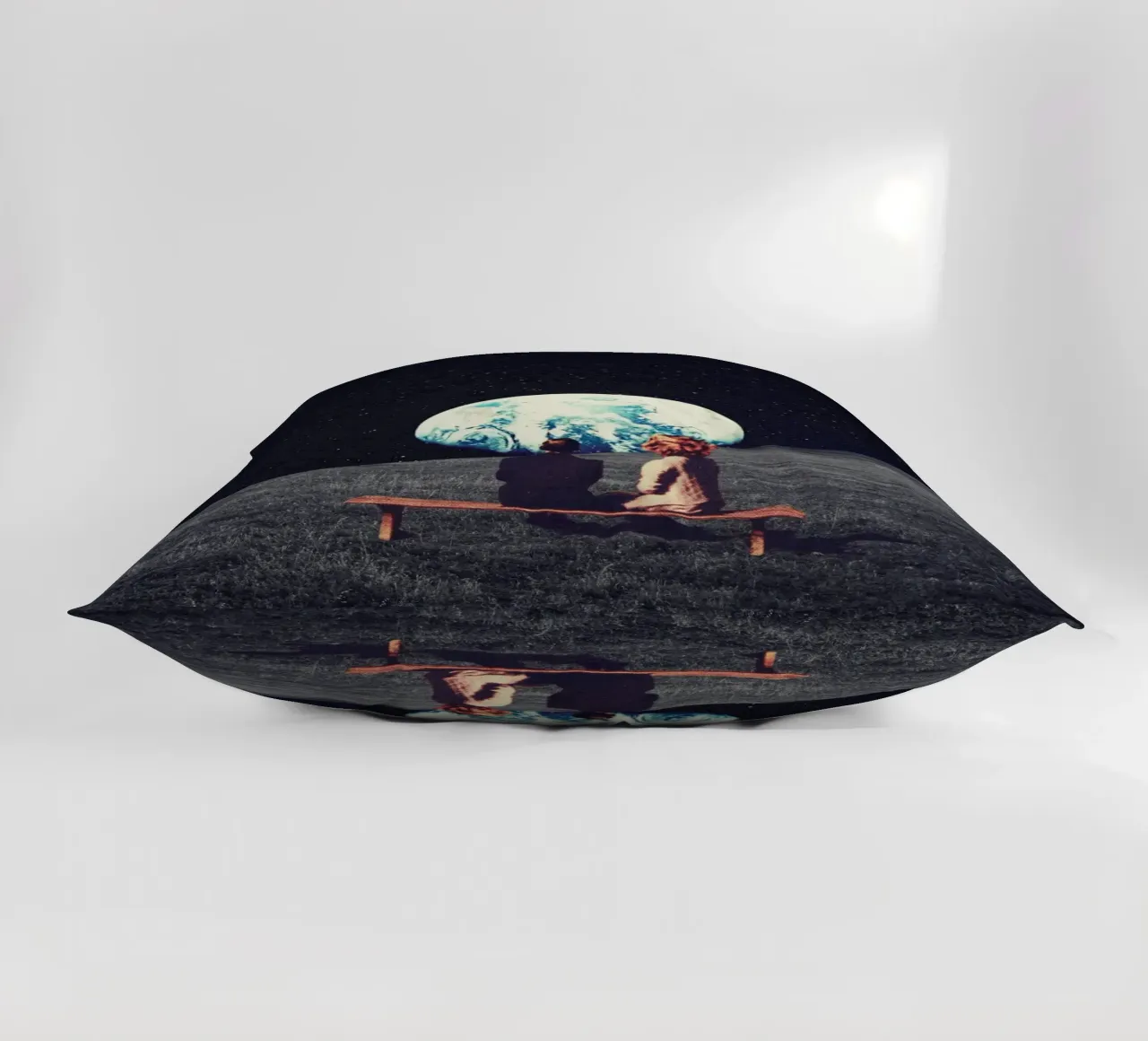 We Used to Live There Horizontal version cuscino da Frank Moth