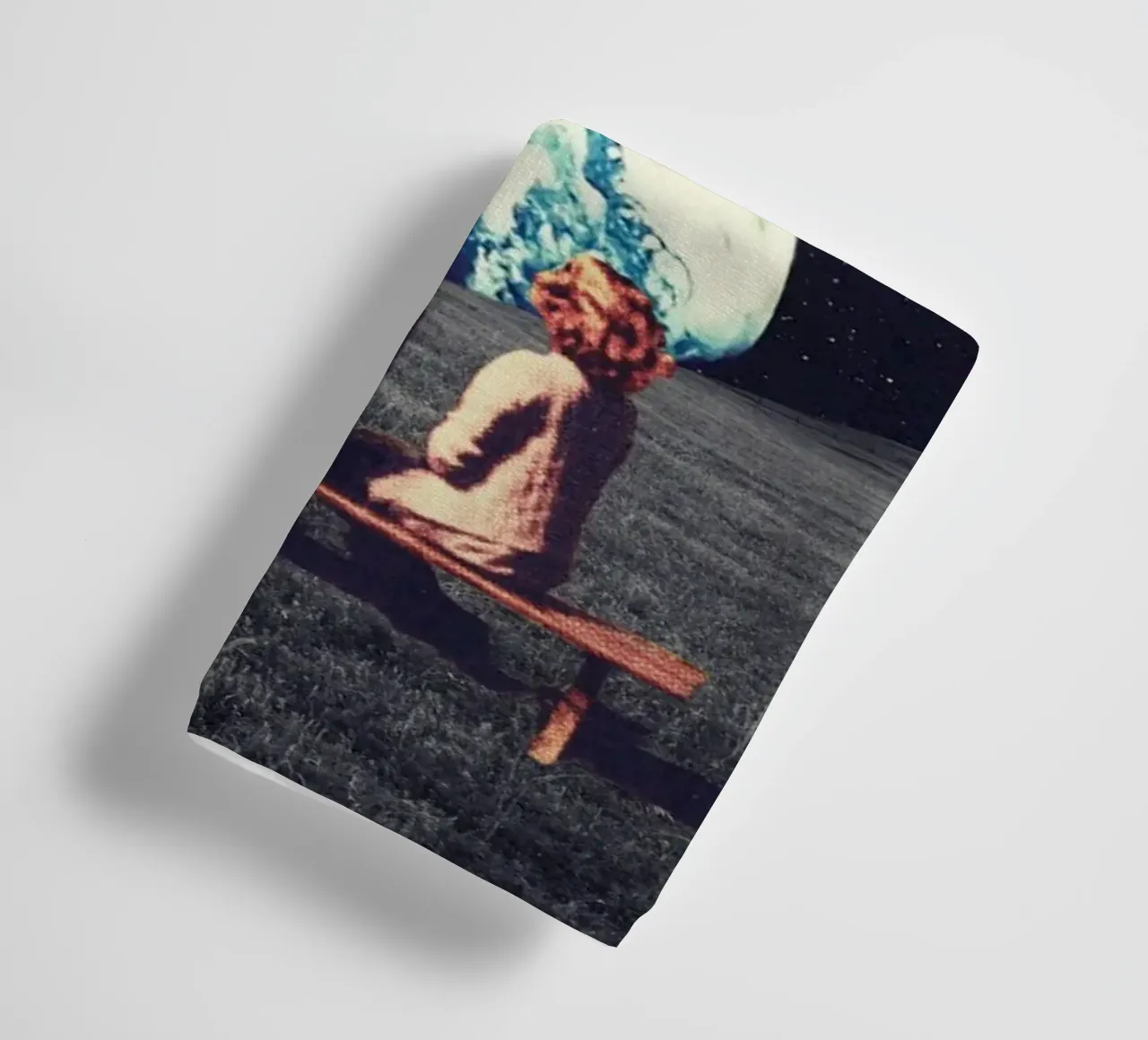 We Used to Live There Horizontal version asciugamano da bagno da Frank Moth