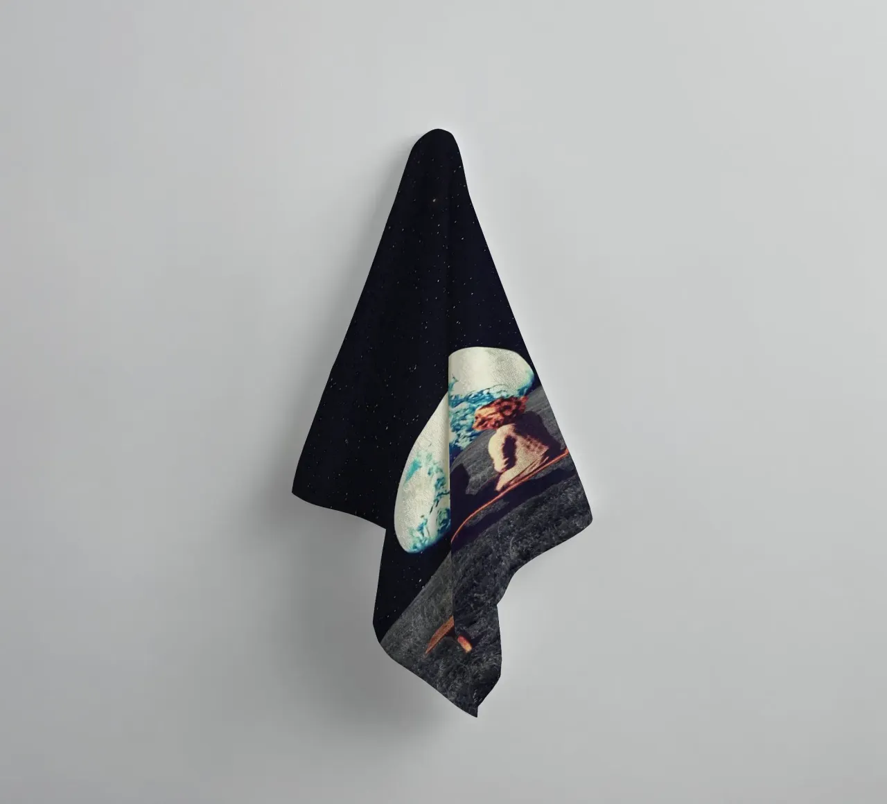 We Used to Live There Horizontal version asciugamano da bagno da Frank Moth