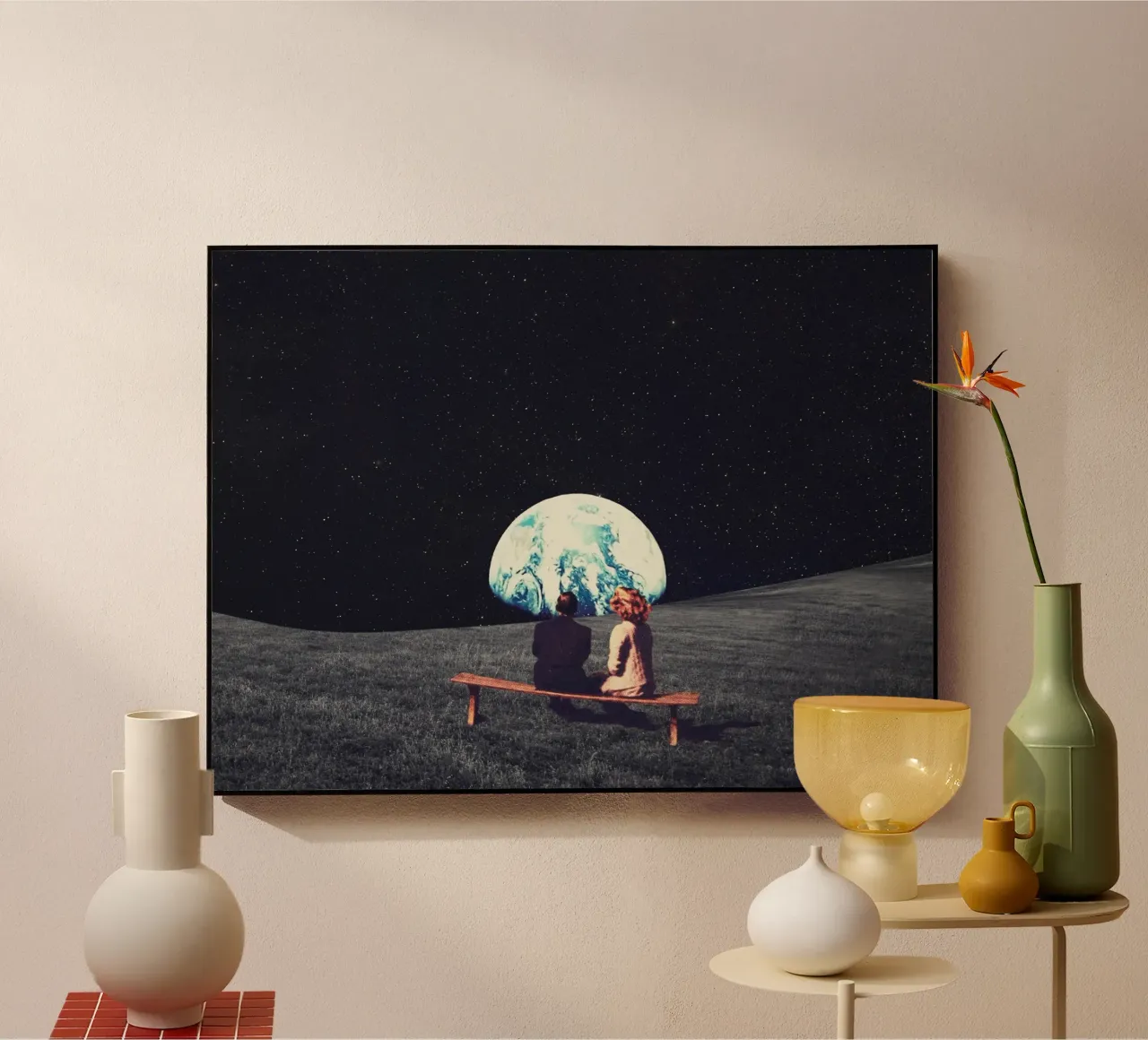 We Used to Live There Horizontal version plexiglass da Frank Moth