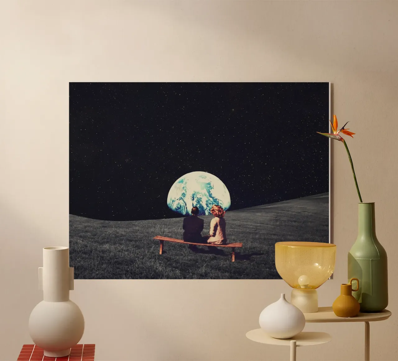 We Used to Live There Horizontal version plexiglass da Frank Moth