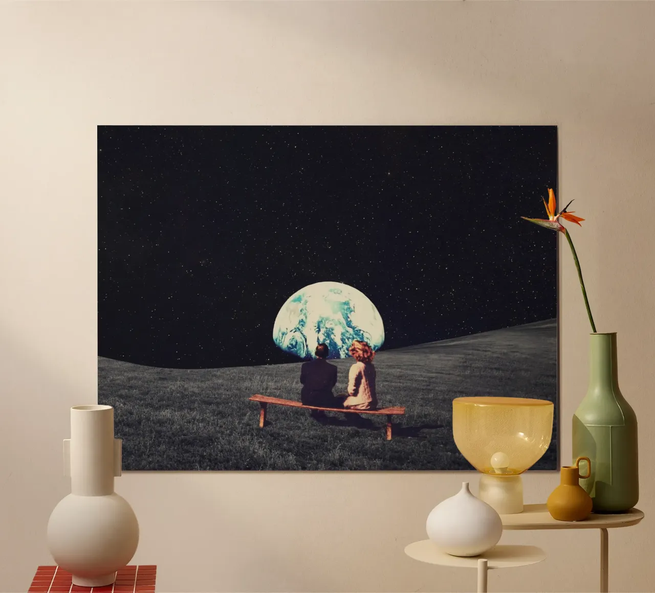 We Used to Live There Horizontal version carta hahnemühle da Frank Moth