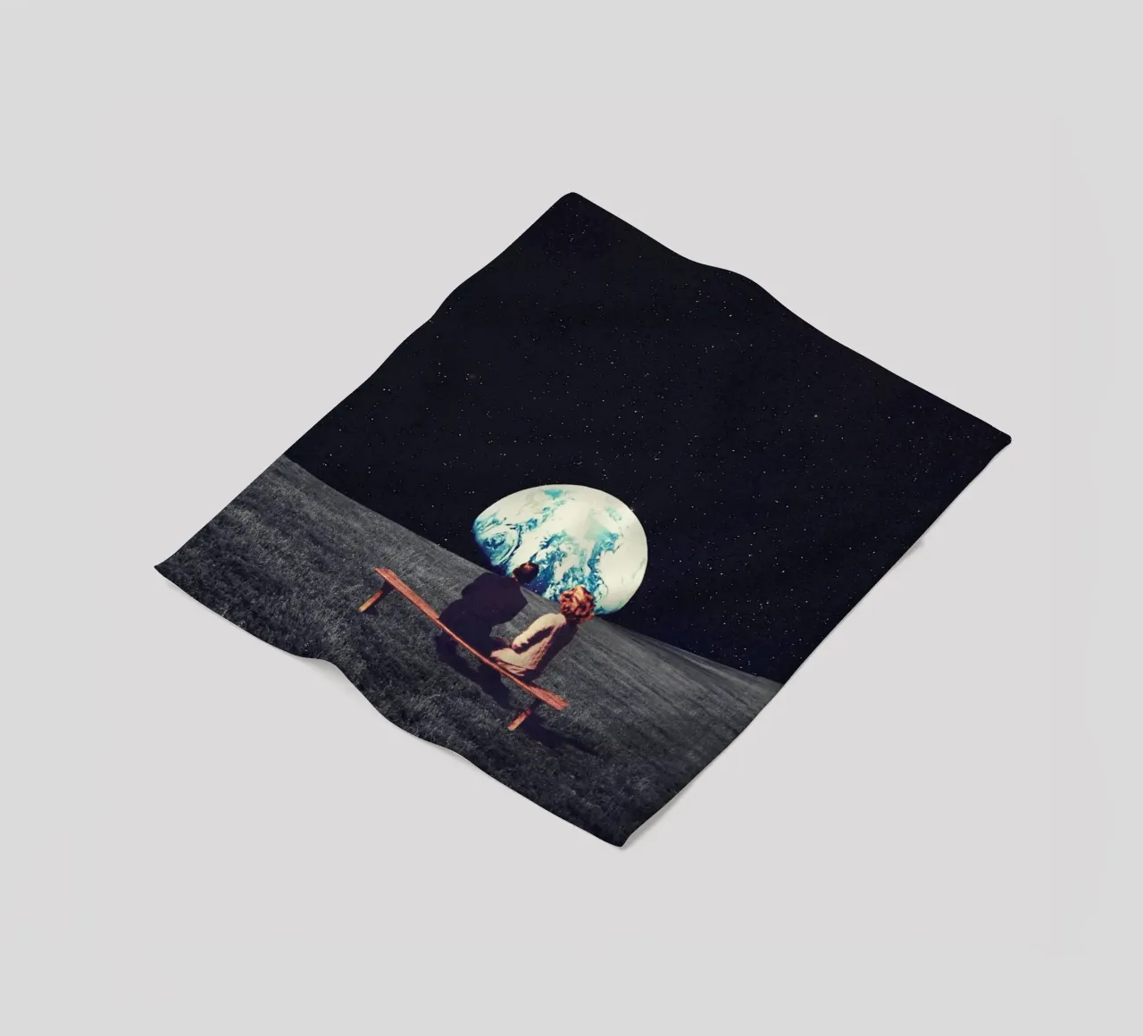 We Used to Live There Horizontal version coperta in pile da Frank Moth