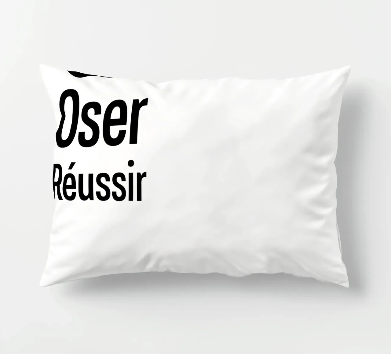Credere osare riuscire cuscino da YV TYPOGRAPHY