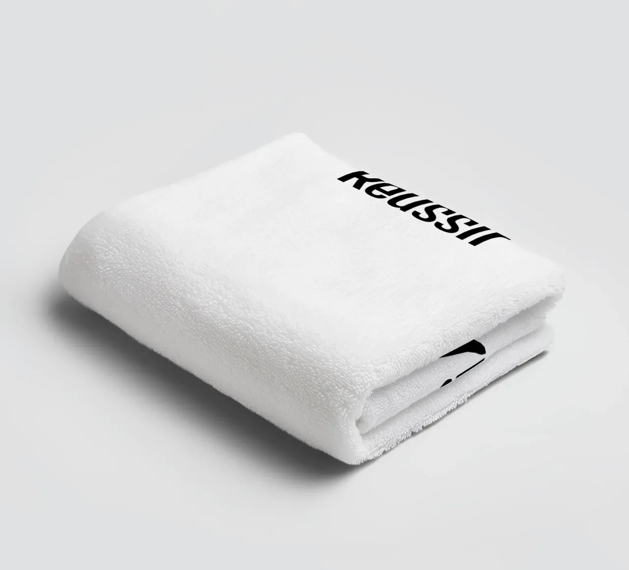 Credere osare riuscire asciugamano da bagno da YV TYPOGRAPHY