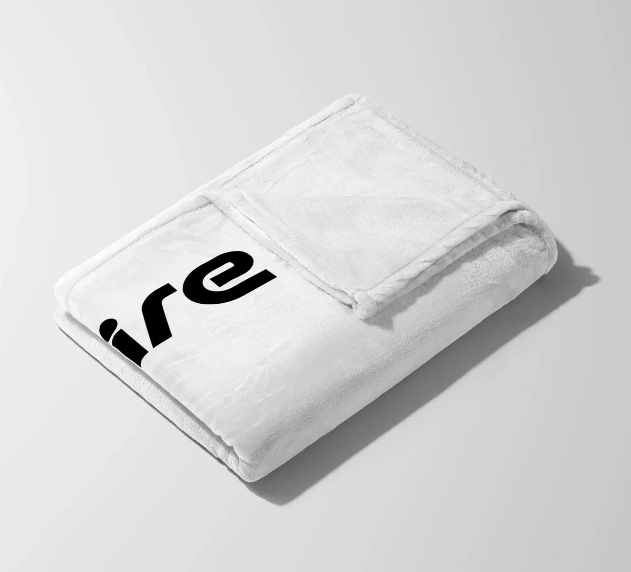 Believe Dare Succeed fleece blanket by YV TYPOGRAPHY
