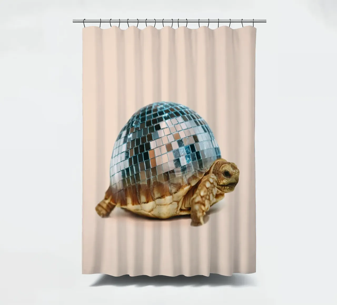 TURTLE SCHIJF douchegordijn van Dagmar Pels
