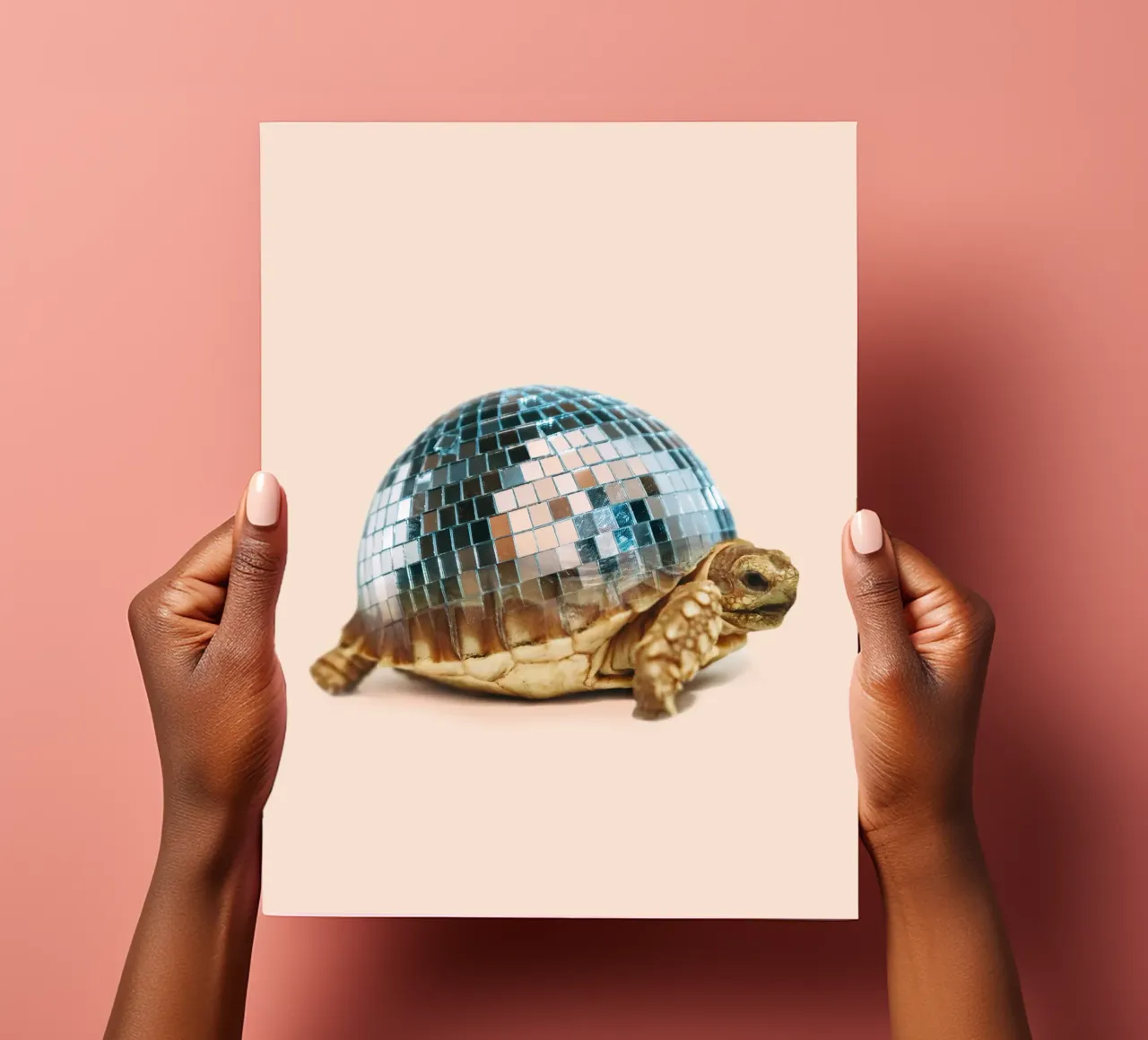 DISCO TURTLE foglio adesivo da Dagmar Pels