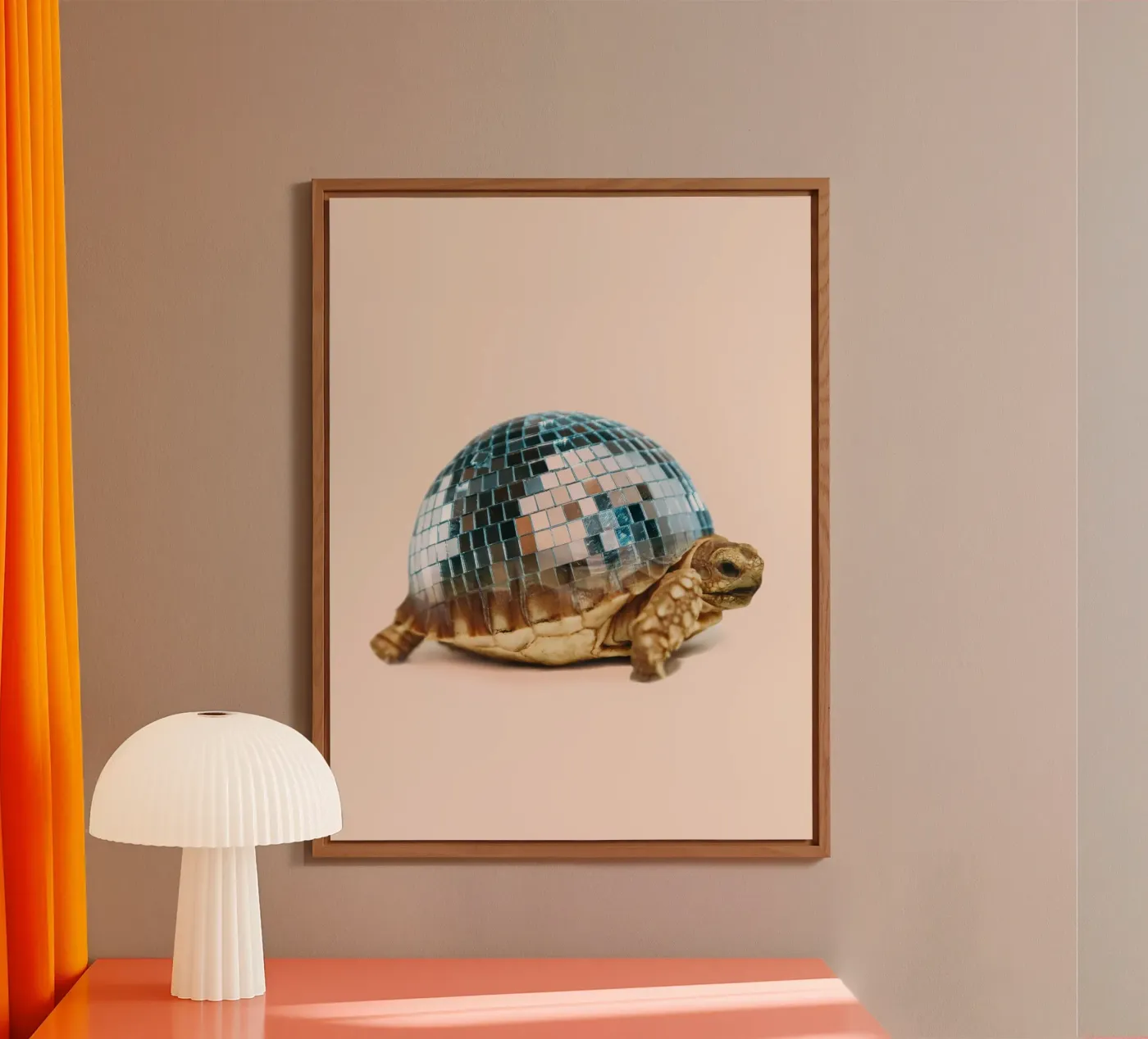 DISCO TURTLE alluminio dibond da Dagmar Pels