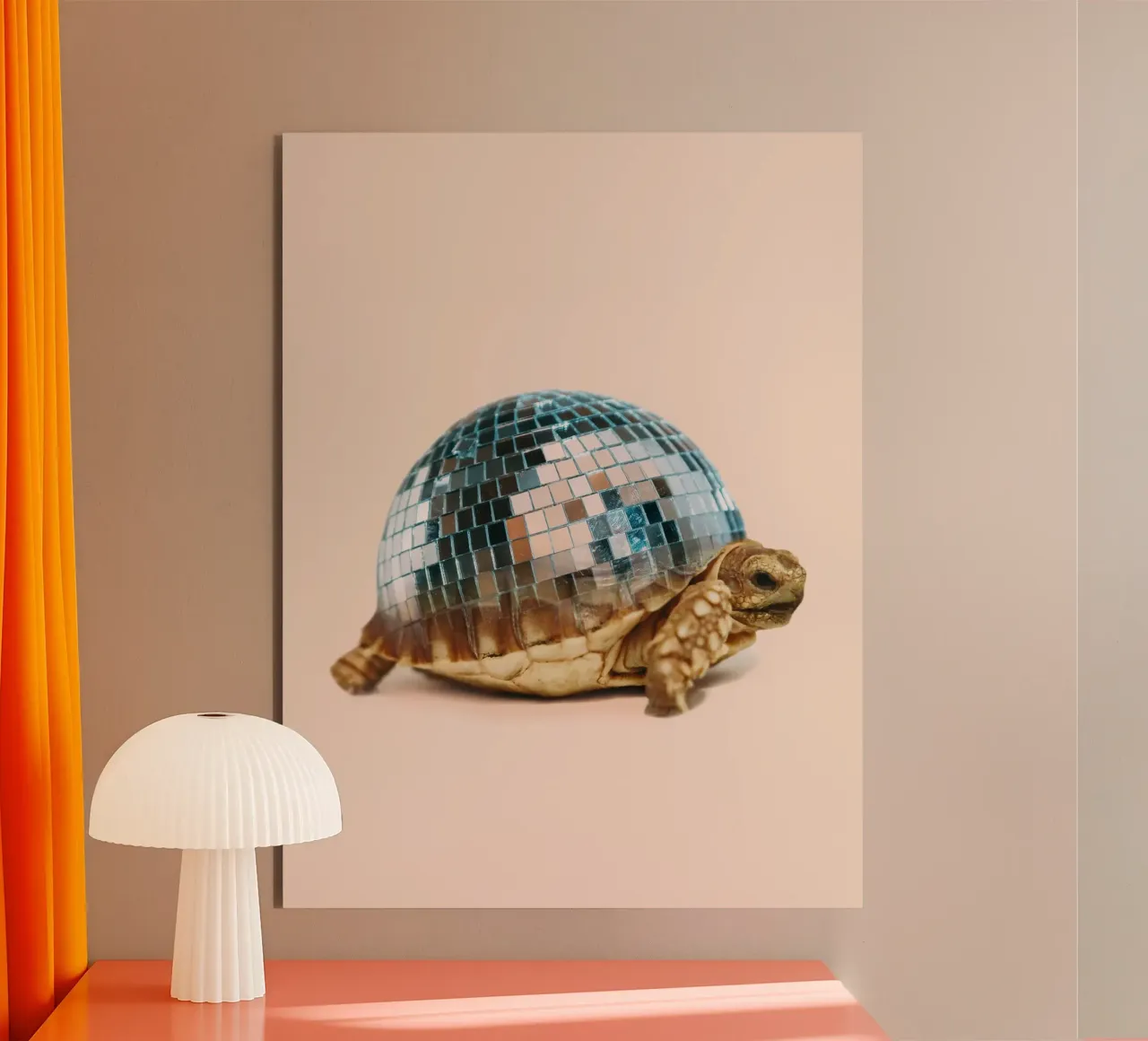 DISCO TURTLE alluminio dibond da Dagmar Pels
