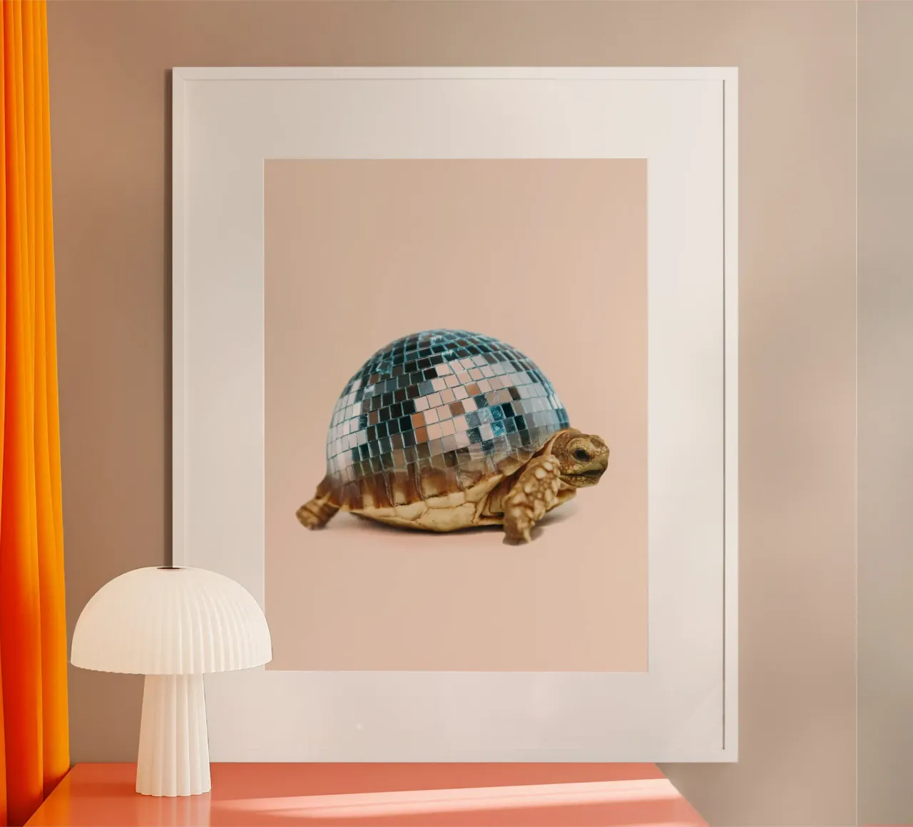 TURTLE DISC poster by Dagmar Pels