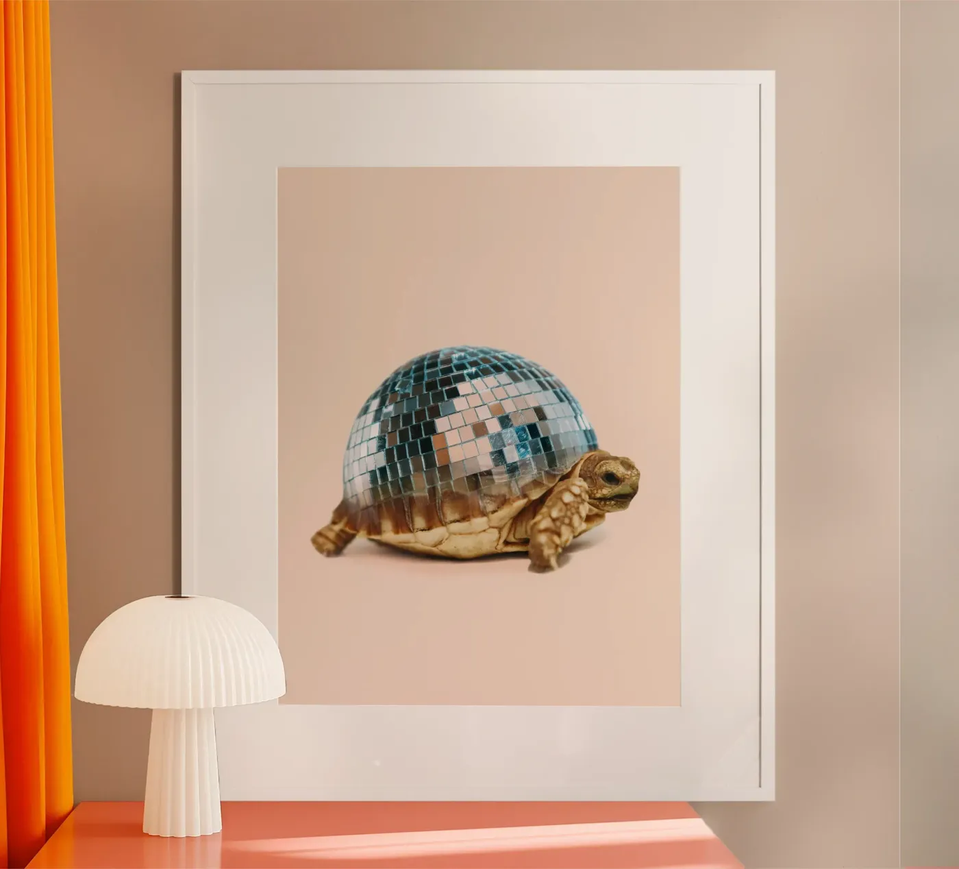 TURTLE DISC poster by Dagmar Pels