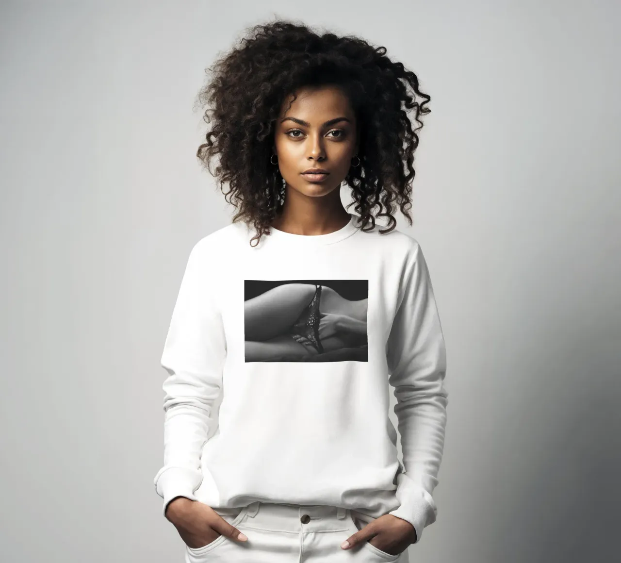 Mooie string sweatshirt van Dave Hare Photography
