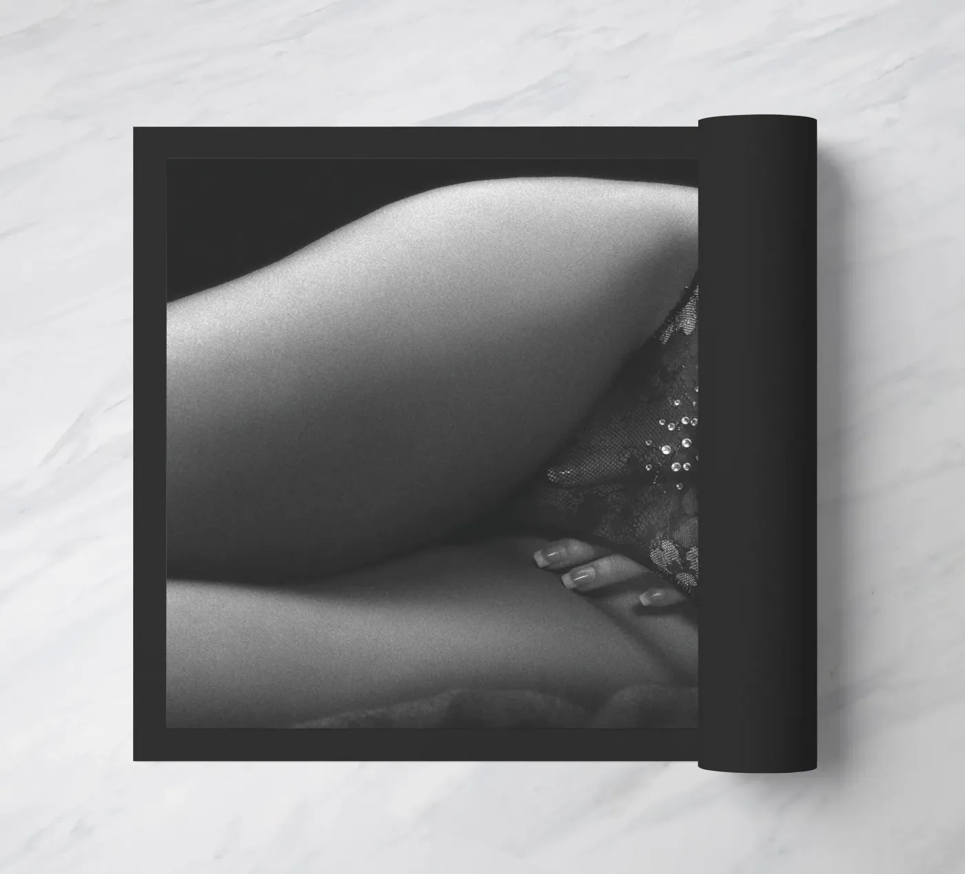 Pretty Thong Fußmatte von Dave Hare Photography