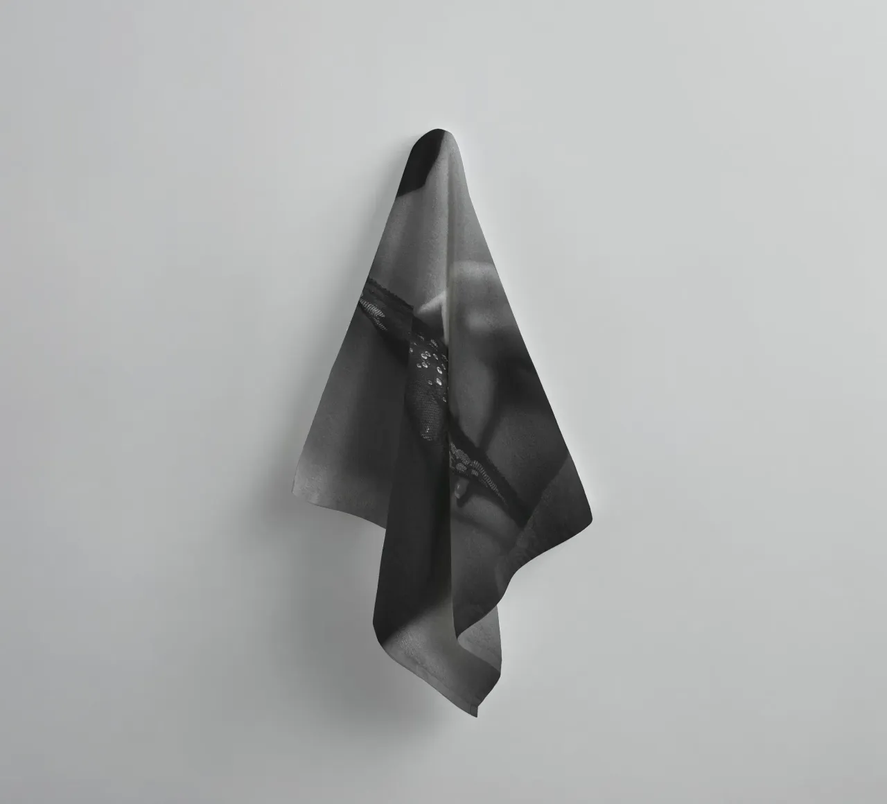 Mooie string badhanddoek van Dave Hare Photography