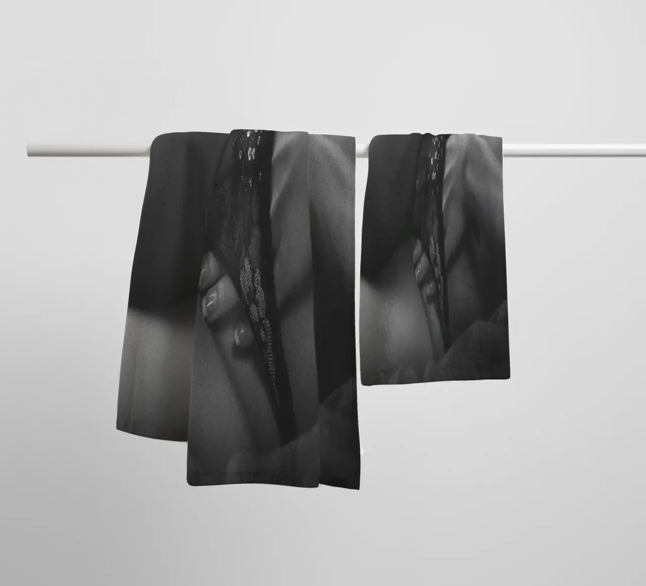 Mooie string badhanddoek van Dave Hare Photography