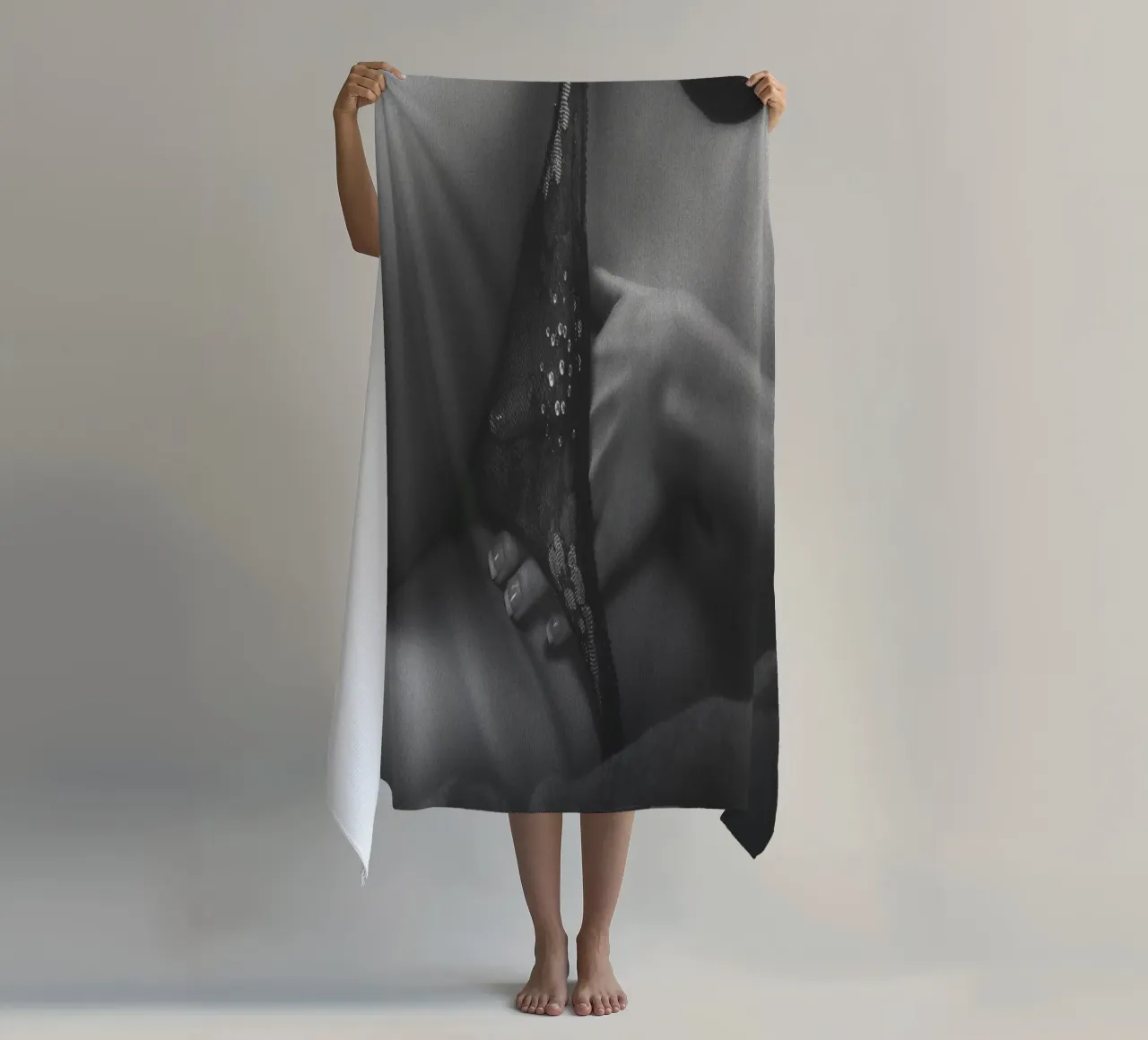 Mooie string strandhanddoek van Dave Hare Photography
