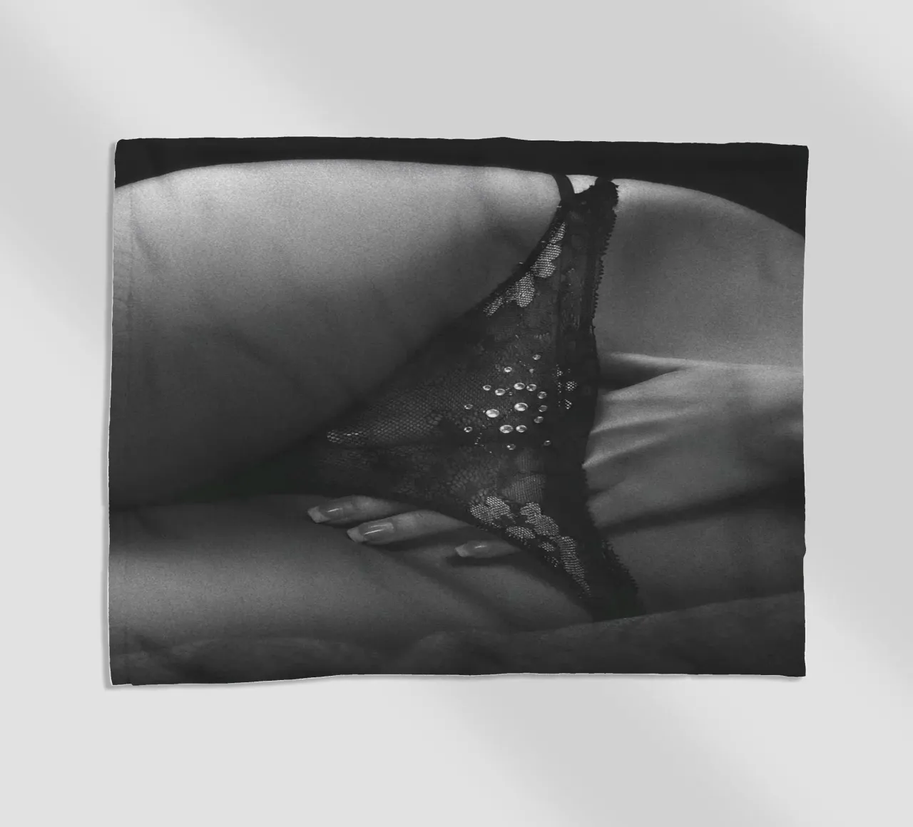 Mooie string strandhanddoek van Dave Hare Photography