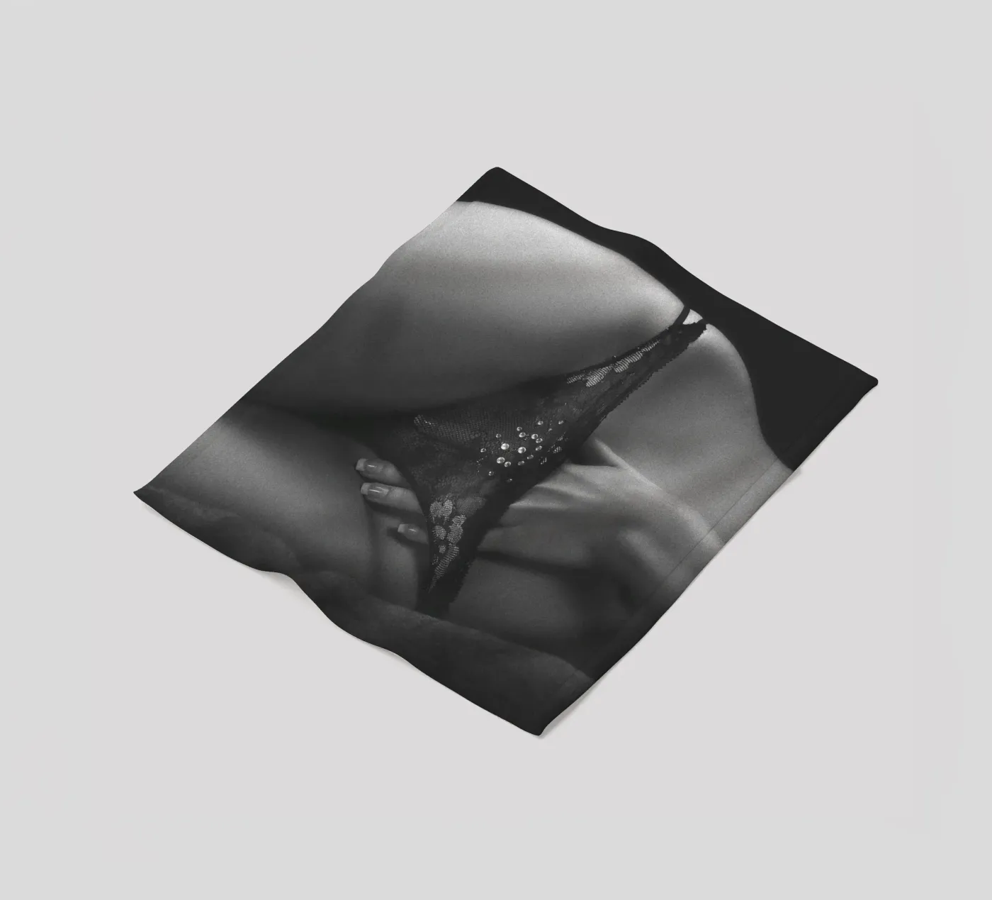 Pretty Thong fleece blanket by Dave Hare Photography