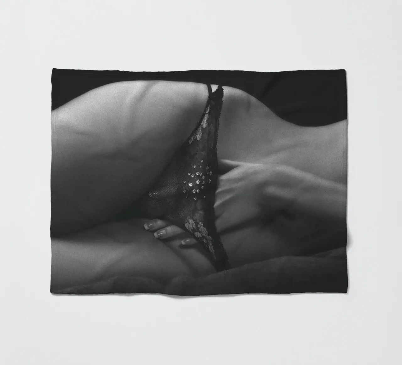 Mooie string fleecedeken van Dave Hare Photography