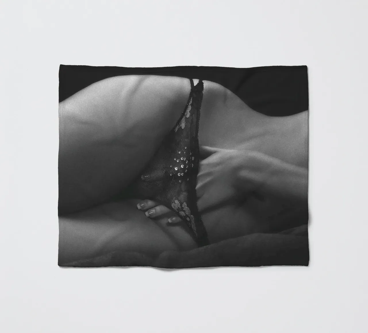 Mooie string fleecedeken van Dave Hare Photography