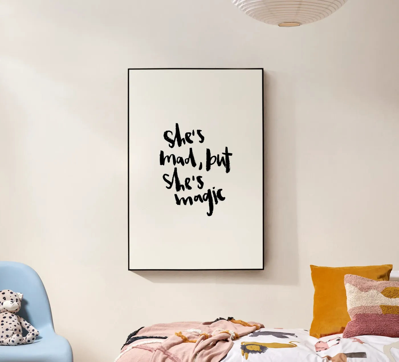 She's magic acryl van Brushmeetspaper