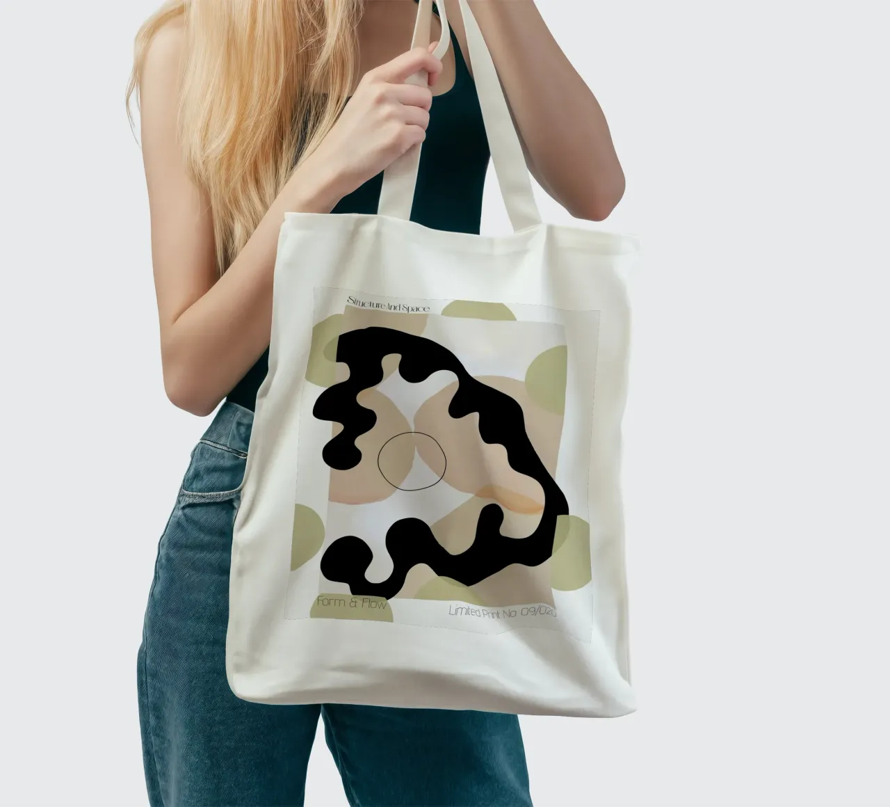 Léger Et Simple No 53 borsa in juta da treechild