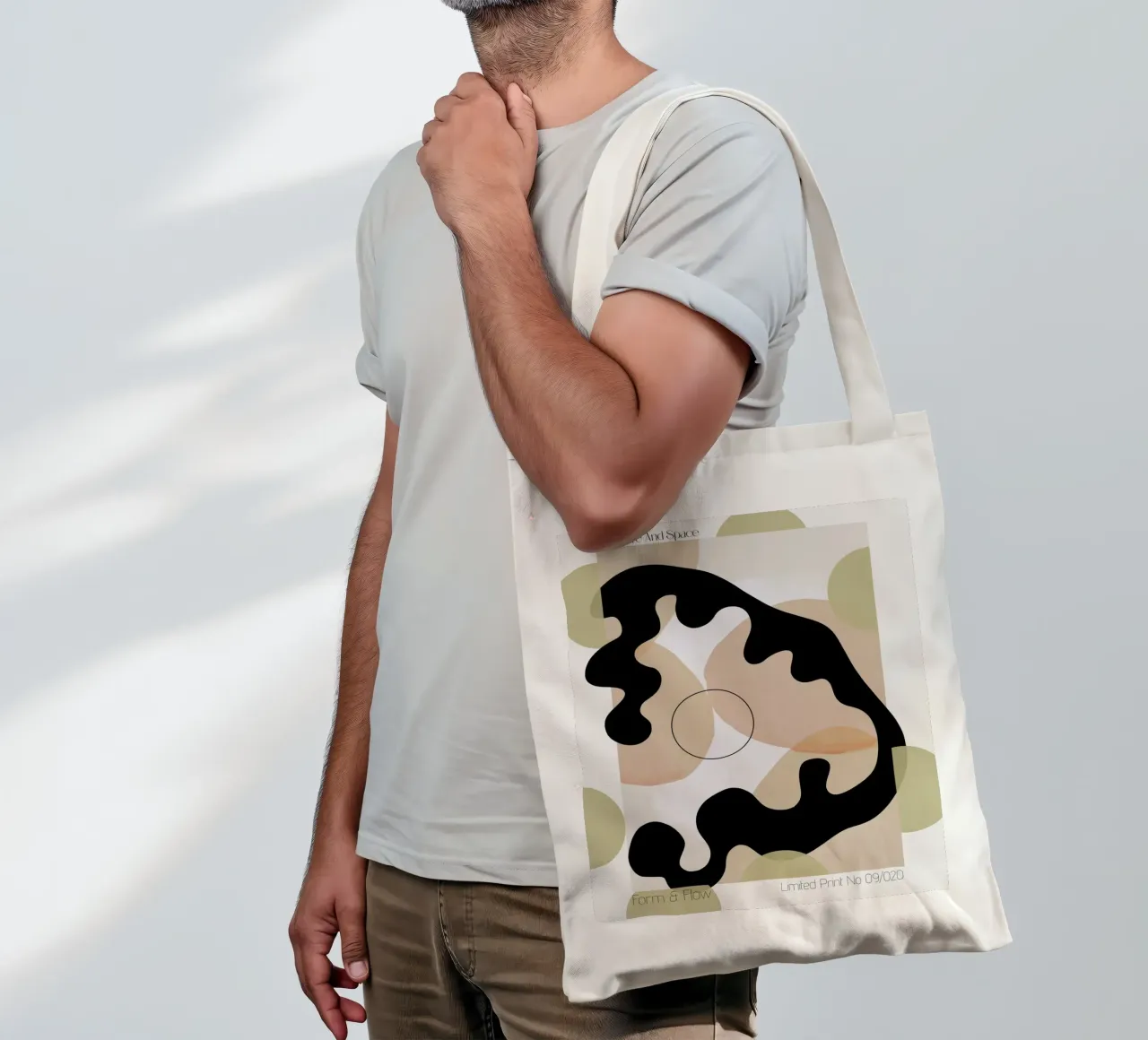 Léger Et Simple No 53 borsa in juta da treechild