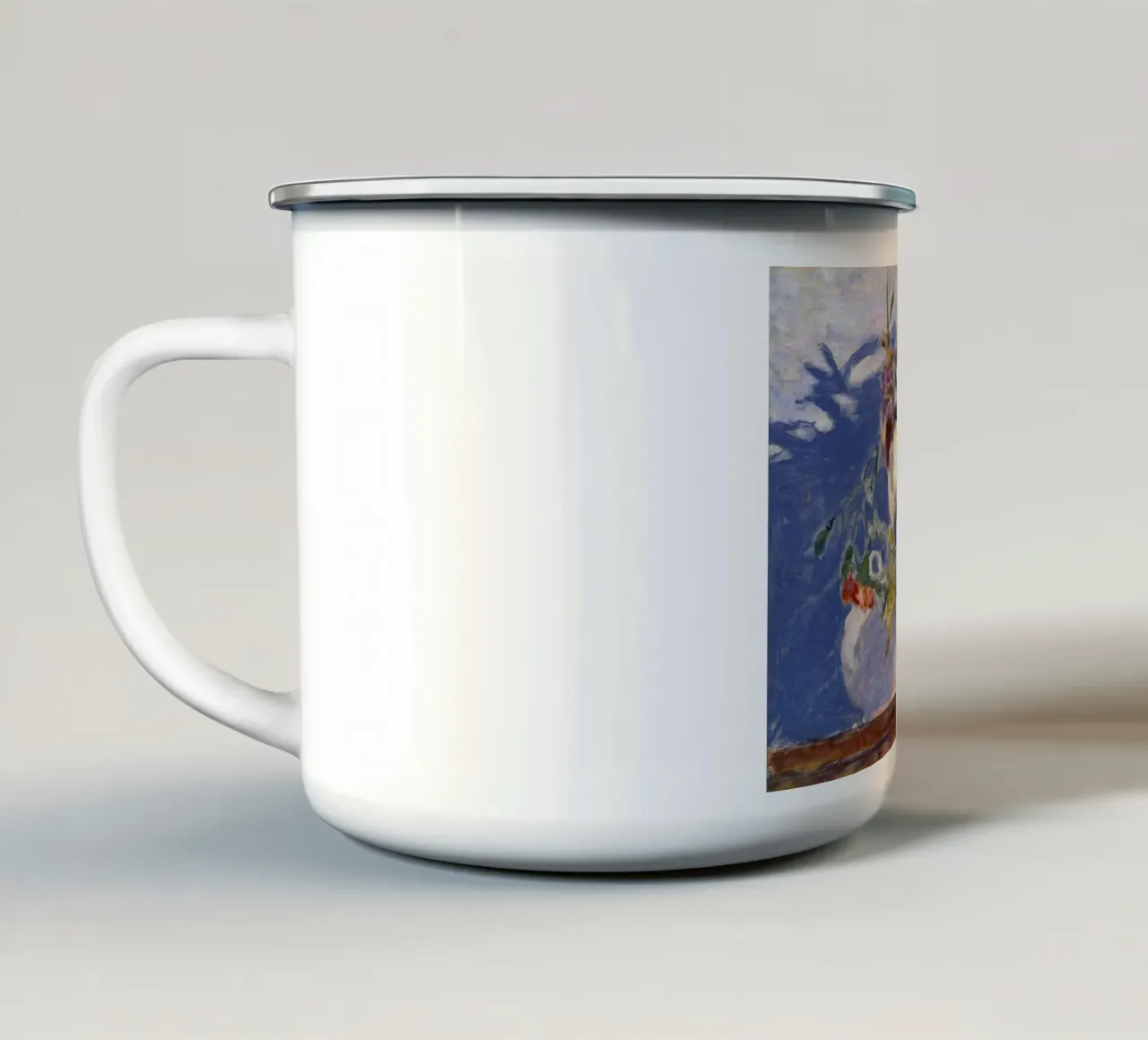 Pierre Bonnard - Vaso di fiori tazza in smalto da ARTOTHEK