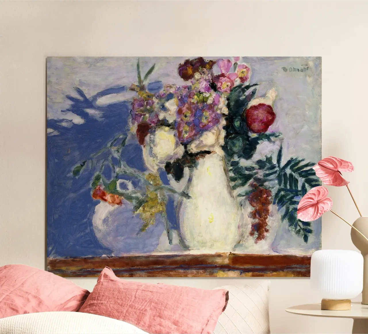 Pierre Bonnard - Vase mit Blumen Poster von ARTOTHEK