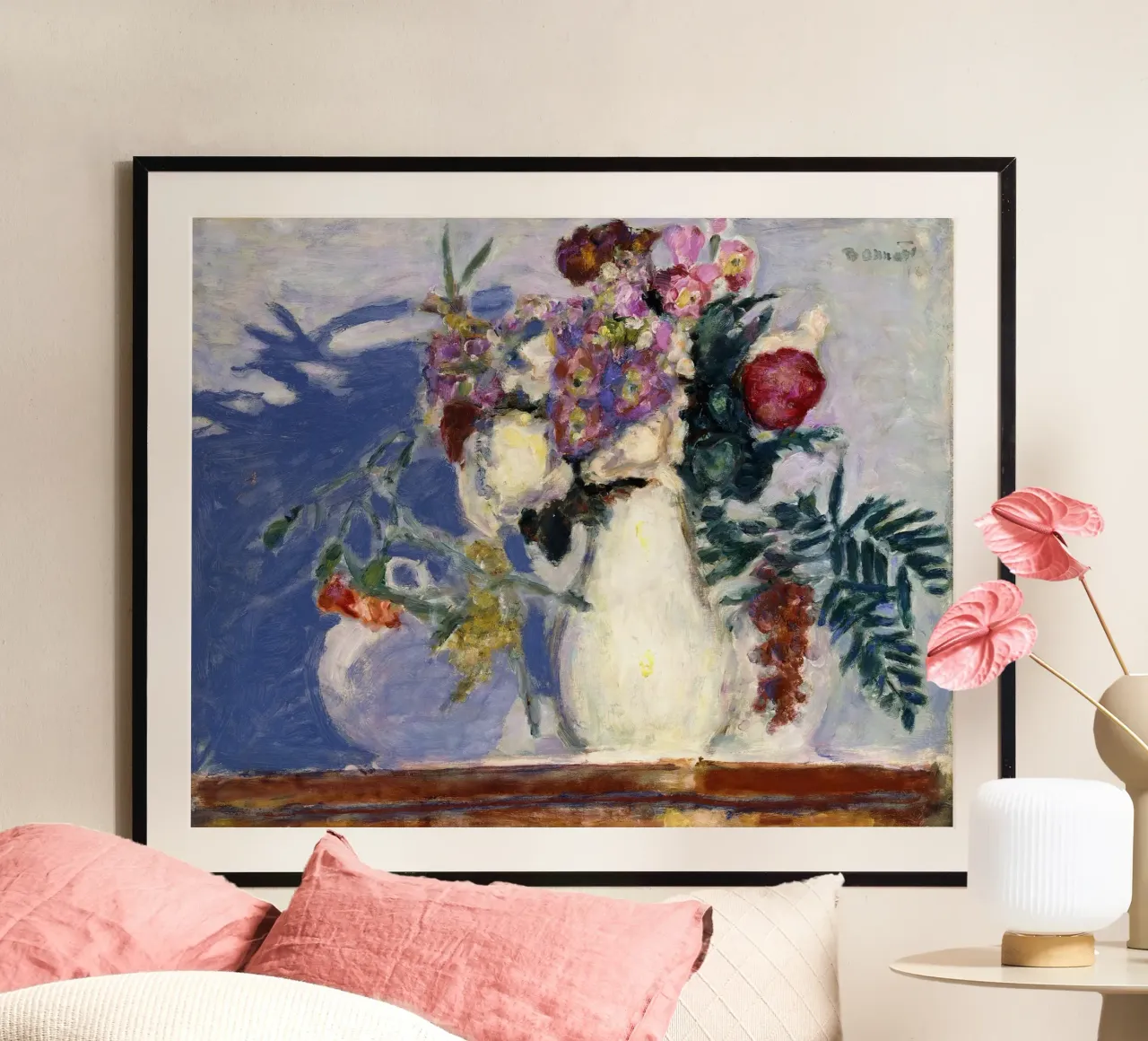 Pierre Bonnard - Vase mit Blumen Poster von ARTOTHEK