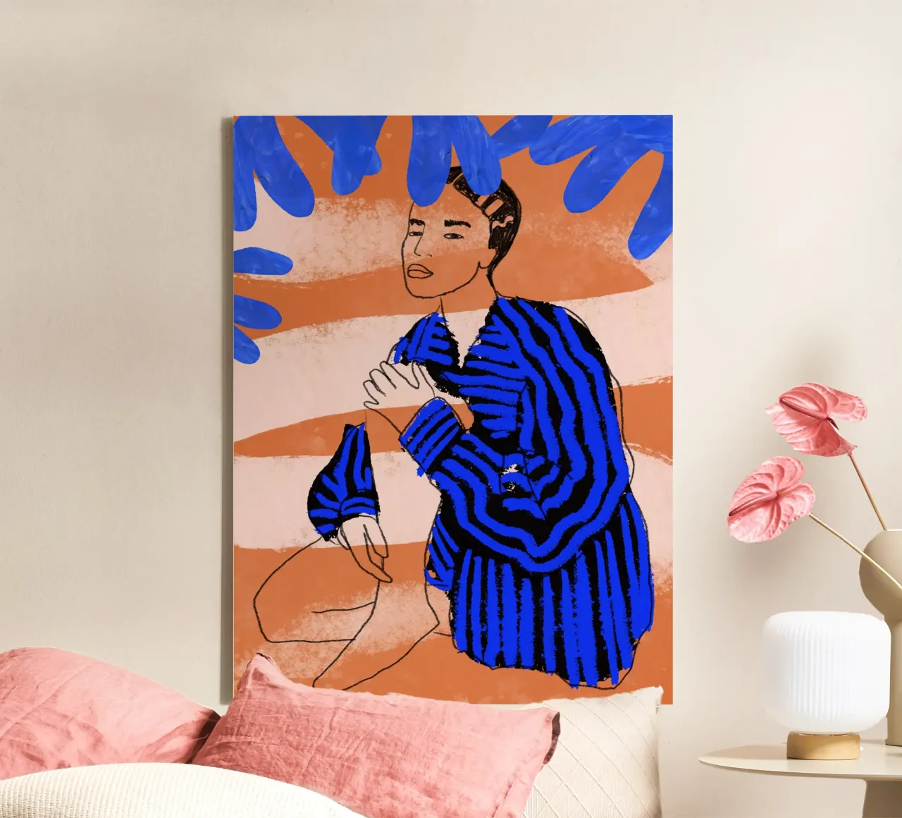 Pigment Play No 3 canvas by treechild
