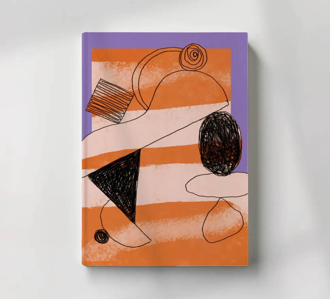 Pigment Play No 1 notebook by treechild